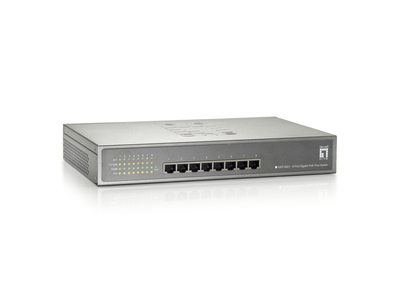 8 Port 10/100/1000Mbit/s PoE Plus (123.2W) 8 Port 10/100/1000Mbit/s PoE Plus (123.2W)