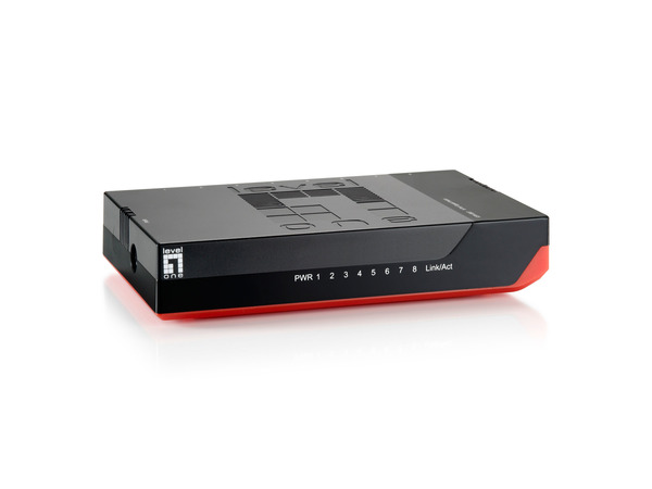 8-Port Gigabit Ethernet Desktop Switch -- ''Black Edition''