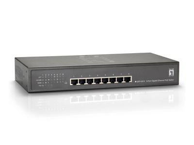 8-Port-Gigabit Ethernet PoE+ Switch, 4xGE PoE, + 4x GE (65W) 8-Port-Gigabit Ethernet PoE+ Switch, 4xGE PoE, + 4x GE (65W)