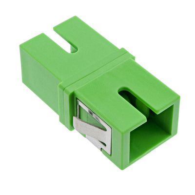 InLine® LWL-Kupplung, Simplex SC/SC, singlemode, mit Shutter intern (Produktbild 2)