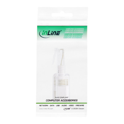 InLine® Twist-Stop, Entwirrer für Kabel von Telefonhörer, schmale kurze Bauform (Produktbild 3)