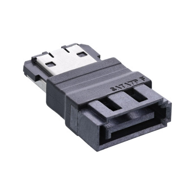 InLine® eSATA auf SATA Adapter, eSATA Stecker an SATA Buchse (Produktbild 2)