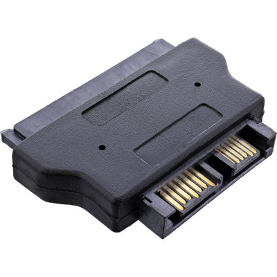 InLine® Adapter SATA, 22pol. ST (7+15) auf Slimline 13pol. BU (7+6) (Produktbild 2)