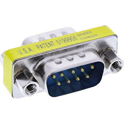 InLine® Mini-Gender-Changer, 9pol Stecker / Stecker (Produktbild 2)