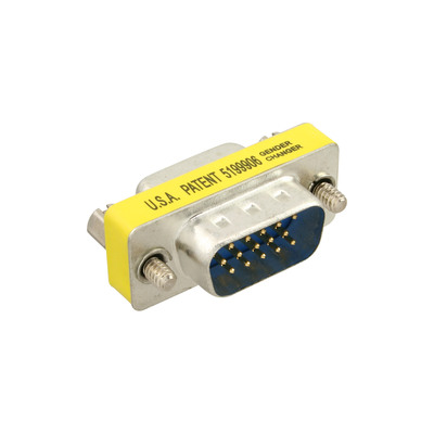 InLine® Mini-Gender-Changer, 15pol HD (VGA), Stecker / Buchse (Produktbild 2)