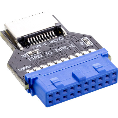 InLine® USB 3.0 Mainboard zu USB 3.2 Typ-E Key-A Adapter intern (Produktbild 2)