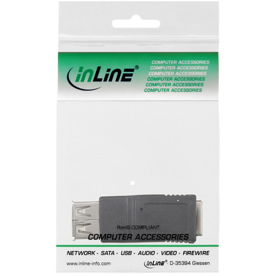 InLine® USB 2.0 Adapter, Buchse A auf Buchse A (Produktbild 3)