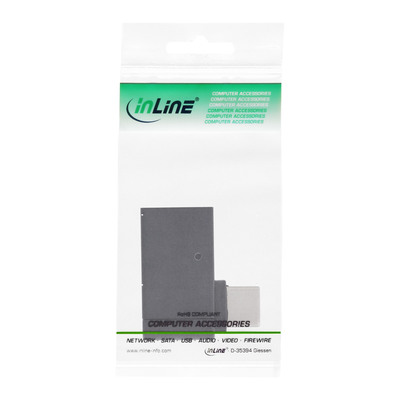 InLine® USB 3.2 Gen.2 Adapter, USB-C Stecker an A Buchse 90° gewinkelt OTG (Produktbild 3)
