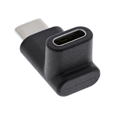 InLine® USB 3.2 Gen.2 Adapter, USB-C Stecker an C Buchse, oben/unten gewinkelt (Produktbild 2)