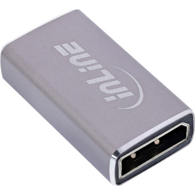 InLine® DisplayPort 1.4 Adapter, DisplayPort Buchse / Buchse, 8K UHD (Produktbild 2)