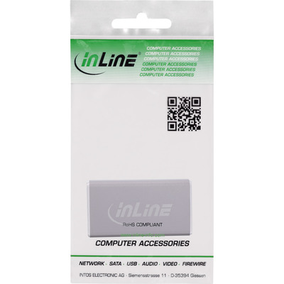InLine® DisplayPort 1.4 Adapter, DisplayPort Buchse / Buchse, 8K UHD (Produktbild 3)