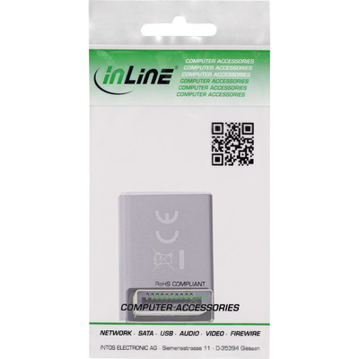 InLine® DisplayPort 1.4 Adapter, DisplayPort Stecker / Buchse, 90° oben, 8K UHD  (Produktbild 5)