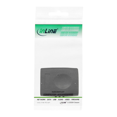 InLine® HDMI Adapter, HDMI A Buchse/Buchse, vergoldete Kontakte, 4K2K kompatibel (Produktbild 2)