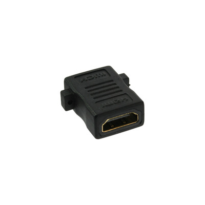 InLine® HDMI Adapter zum Einbau, HDMI A Buchse/Buchse, vergoldete Kontakte, 4K2K (Produktbild 2)