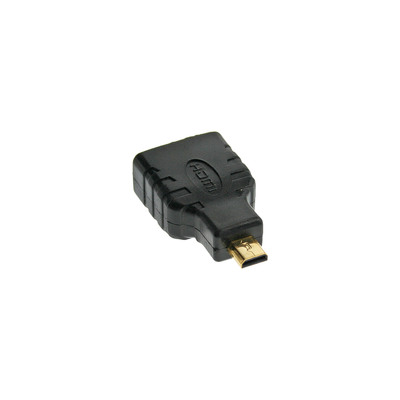 InLine® HDMI Adapter, HDMI A Buchse auf Micro HDMI D Stecker, 4K/60Hz (Produktbild 2)