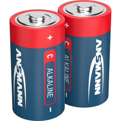 ANSMANN 1513-0000 Alkaline Batterie Baby C 7200mAh, 2er-Pack (Produktbild 2)