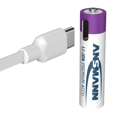 ANSMANN 1311-0028 Li-Ion Akkus Micro AAA Typ 500 (Produktbild 3)