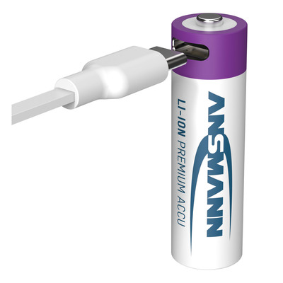 ANSMANN 1312-0036 Li-Ion Akkus Mignon AA Typ 2000 (Produktbild 3)