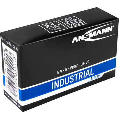 ANSMANN 1505-0002 Lithium-Industriebatterie 9V-E-Block, 5er-Pack (Produktbild 3)