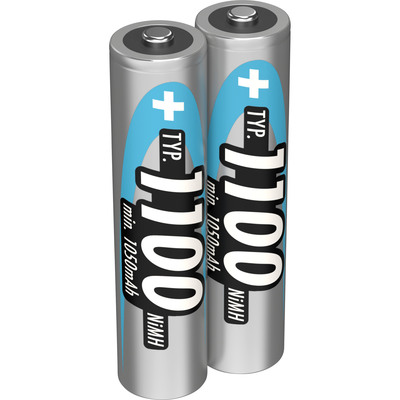 ANSMANN 5035222 NiMH-Akku Micro AAA, 1100mAh, 2er-Pack (Produktbild 2)