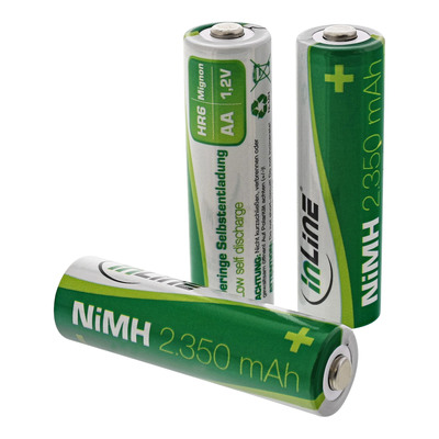 InLine® NiMH-Akku, Mignon (AA), 2350mAh, im 4er Blister  (Produktbild 5)