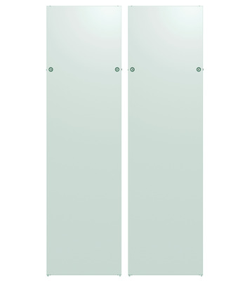 Seitenwand für PRO 42HE, T=1200 -- 2-teilig, RAL7035, 2 Teile je 600 mm, PRO-W422Z.GR (Produktbild 1)