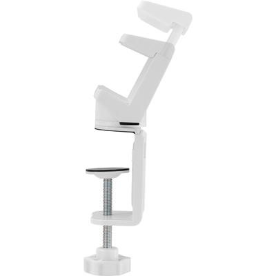 InLine® Tischklemme für Steckdosenleiste, drehbar, Schraubklemme, weiß (Produktbild 2)