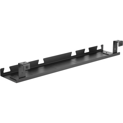 InLine® Kabelführung/Ablage für Untertisch-Montage, schwarz (Produktbild 3)