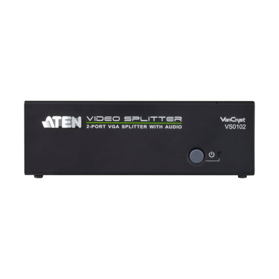 ATEN VS0102 Video-Splitter VGA/Audio 2-Port-Verteiler 450 MHz (Produktbild 2)