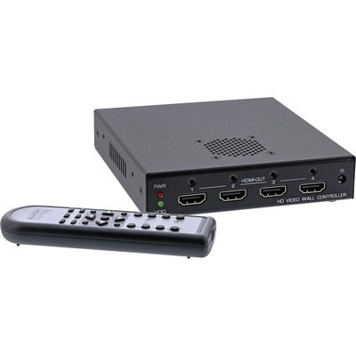 InLine® HDMI Videowand Verteiler 1 auf 4, Full-HD (Produktbild 3)