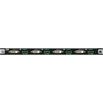 ATEN VM7604 4-Port-DVI-D-Eingabekarte für VM1600, 4 A/V-Quellen an 4 Displays (Produktbild 2)
