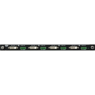 ATEN VM8604 4-Port-DVI-D-Ausgabekarte für VM1600, 4 A/V-Quellen an 4 Displays (Produktbild 2)