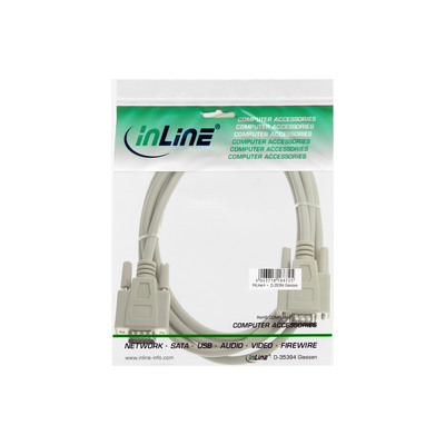 InLine® VGA Kabel, 15pol HD Stecker / Stecker, 1m (Produktbild 2)