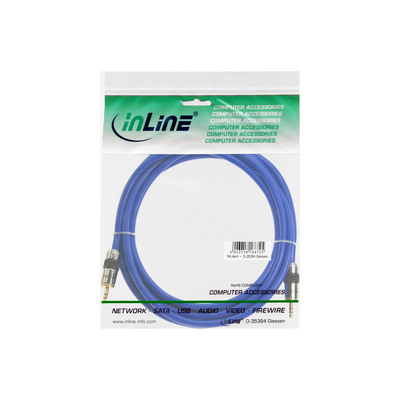 InLine® Klinken-Kabel PREMIUM, 3,5mm Stecker / Stecker, 2m (Produktbild 2)
