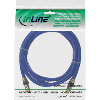 InLine® S-VHS Kabel, PREMIUM, vergoldete Stecker, 4pol mini DIN ST / ST, 10m (Produktbild 3)