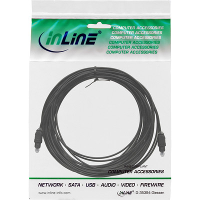 InLine® OPTO Audiokabel, Toslink Stecker / Stecker, 5m (Produktbild 2)