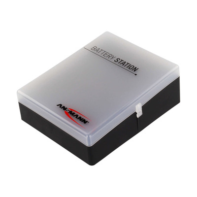 ANSMANN 1900-0041 Aufbewahrungsbox für bis zu 24x Mignon AA, 16x Micro AAA und 4x 9V E-Block (Produktbild 2)