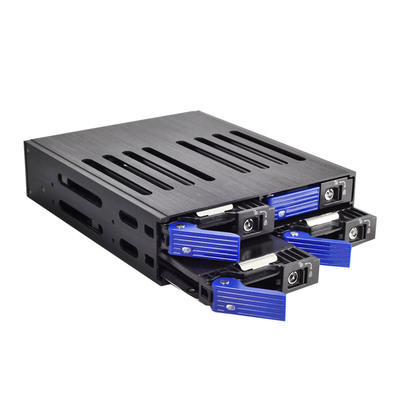 FANTEC MR-SA1041, SAS + SATA I,II & III Backplane für 4x 2,5 HDD, schwarz (Produktbild 2)