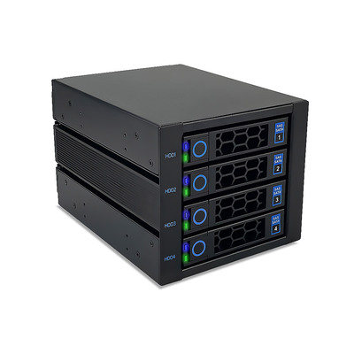FANTEC WR-C3141-6G SAS/SATA (6G) Backplane für 4x 3,5/2,5 HDD/SSD (Produktbild 2)