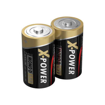 ANSMANN 5015633 Alkaline Batterie Mono D, X-Power, 2er-Pack (Produktbild 2)