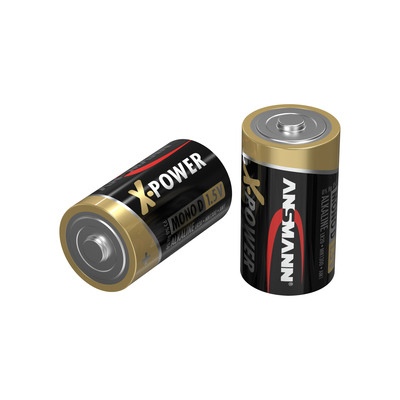 ANSMANN 5015633 Alkaline Batterie Mono D, X-Power, 2er-Pack (Produktbild 3)