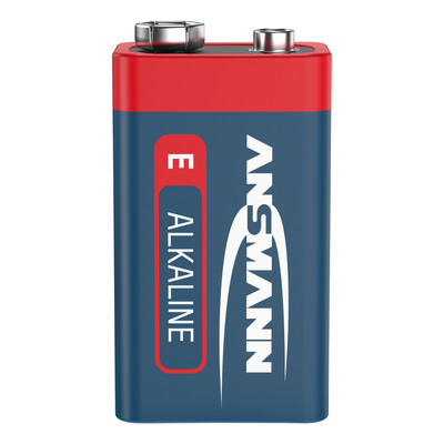 Ansmann RED Alkaline-Batterie, 6LR61, 1515-0000 9V-Block (Produktbild 2)