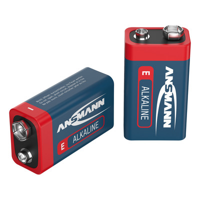 Ansmann RED Alkaline-Batterie, 6LR61, 1515-0000 9V-Block (Produktbild 3)