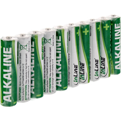 InLine® Alkaline High Energy Batterie, Micro (AAA), 100er Pack (Produktbild 3)