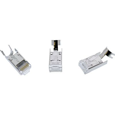 InLine® Crimpstecker Cat.6A RJ45 geschirmt, 3-teilig schwarz 100er Pack  (Produktbild 5)