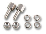 ESV - U/Z + Mutter vernickelt Gewindebolzen-Set UNC4-40, 29311.1 (Produktbild 1)