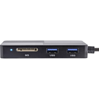 InLine® USB 3.2 Multi Cardreader Hub, SD/TF/MS/XD/CF, 3-Port USB-A, Dual (Produktbild 6)
