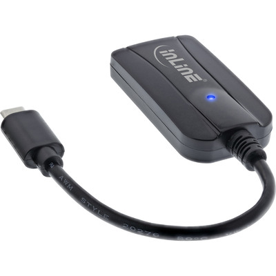 InLine® Card Reader 3.2 Gen.1 USB-C, für SD/SDHC/SDXC, microSD, UHS-II kompatibel (Produktbild 2)