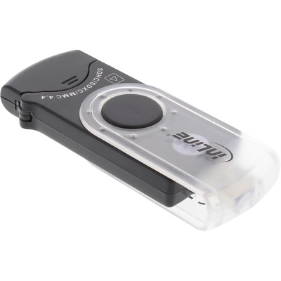InLine® USB 3.0 Mobile Card Reader mit 2 Laufwerken, für SD, SDHC, SDXC, microSD (Produktbild 3)