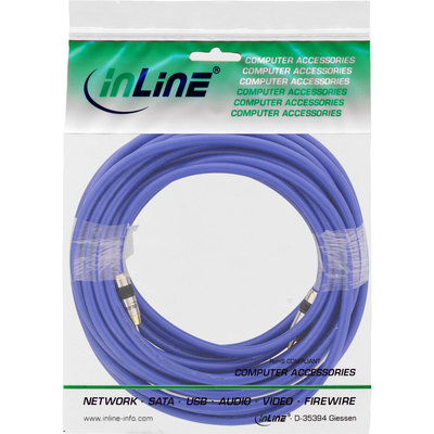 InLine® Cinch Kabel VIDEO & digital AUDIO, PREMIUM, vergoldete Stecker, 1x Cinch Stecker / Stecker, 10m (Produktbild 11)